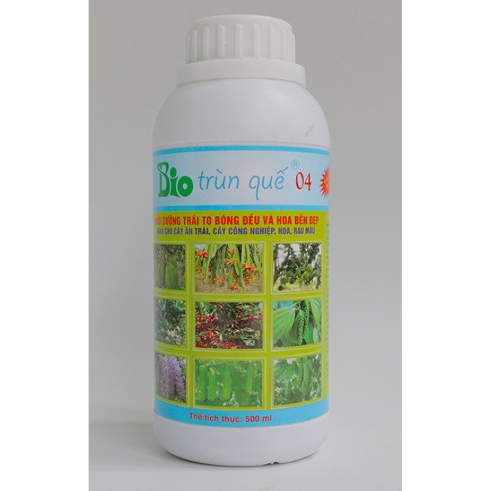 PHÂN BÓN LÁ DỊCH TRÙN QUẾ SFARM D01 hoặc Bio 04 500ML