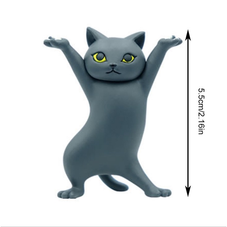 Giá đỡ điện thoại hình chú mèo nhảy múa hoạt hình ngộ nghĩnh