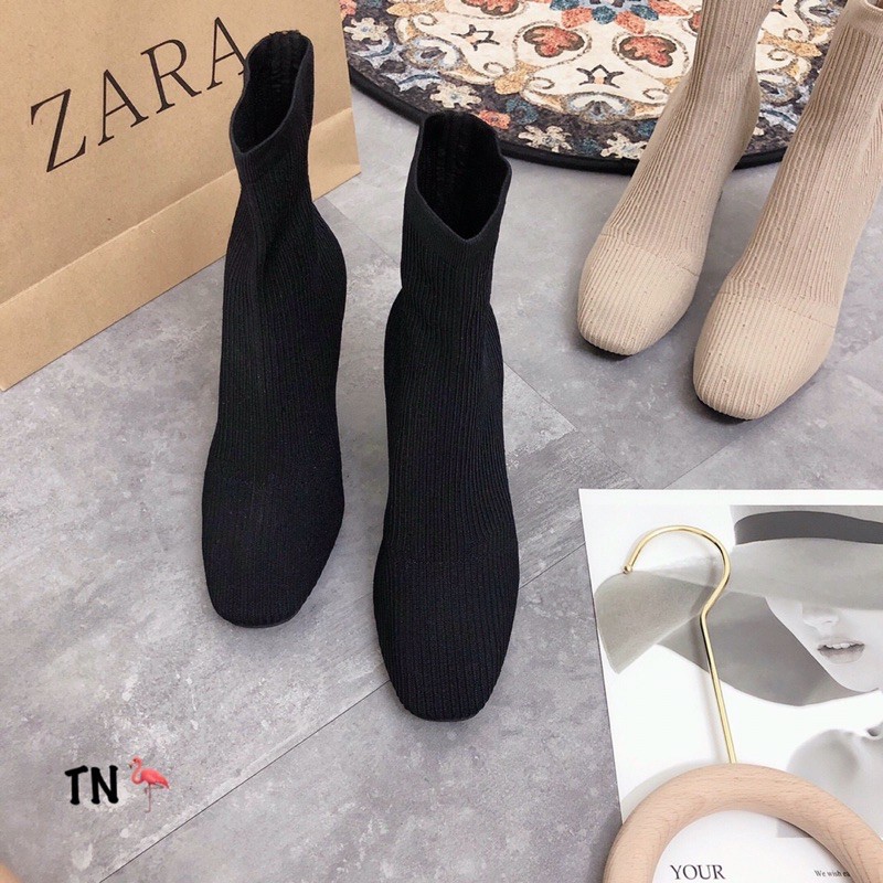 Boot len zara gót gương fullbox