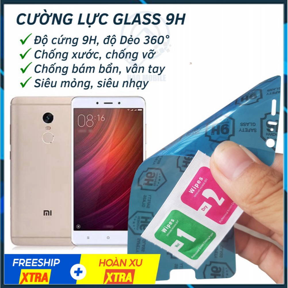 Dán cường lực dẻo nano Xiaomi Redmi Note 4 chip MTK