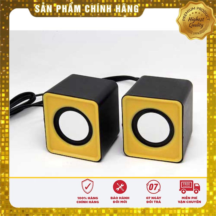 Loa Vi Tính Xí Ngầu Mini 2.0 Ruizu 010