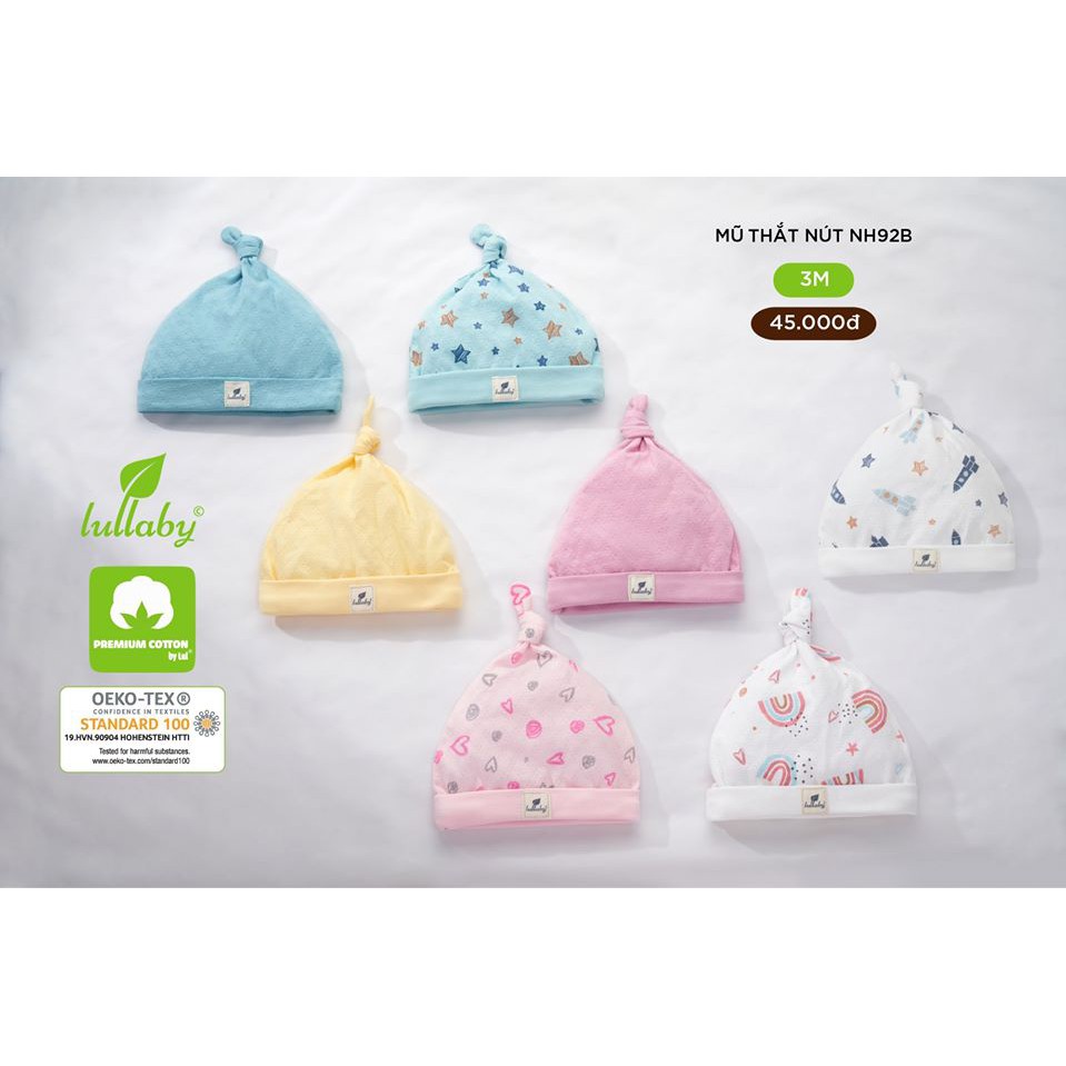 Set đồ sơ sinh cài lệch Lullaby 2020