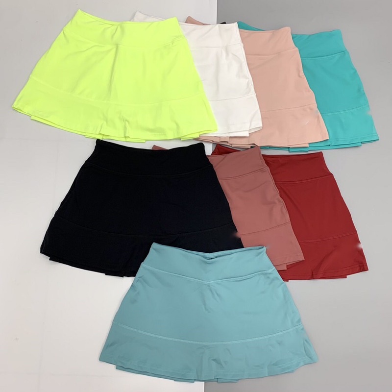 Váy Tennis thể thao 2 lớp NK chất thun lạnh co giãn tốt siêu xinh