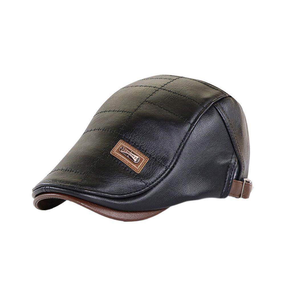 FORBETTER Mũ Beret Màu Sắc Nhã Nhặn Thời Trang Cho Nam
