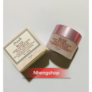 Kem dưỡng ẩm Fresh Rose Deep Hydration Face Cream