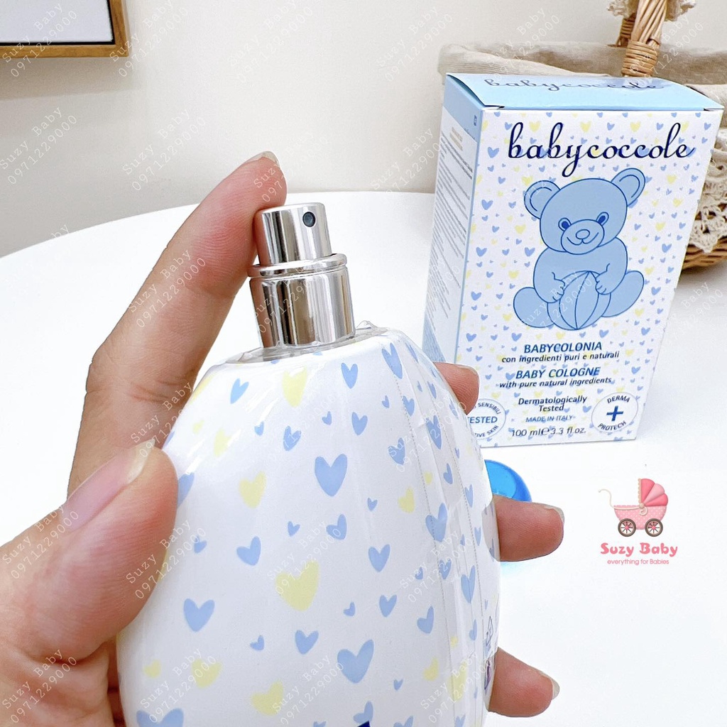 Nước hoa chiết xuất hoa sen Babycoccole 0m+ an toàn cho bé sơ sinh 50ml