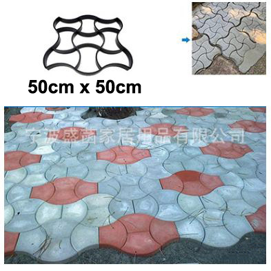 Khuôn Bê Tông Tạo Hình Trang Trí Sân Vườn Model I Đường Kính 50cm