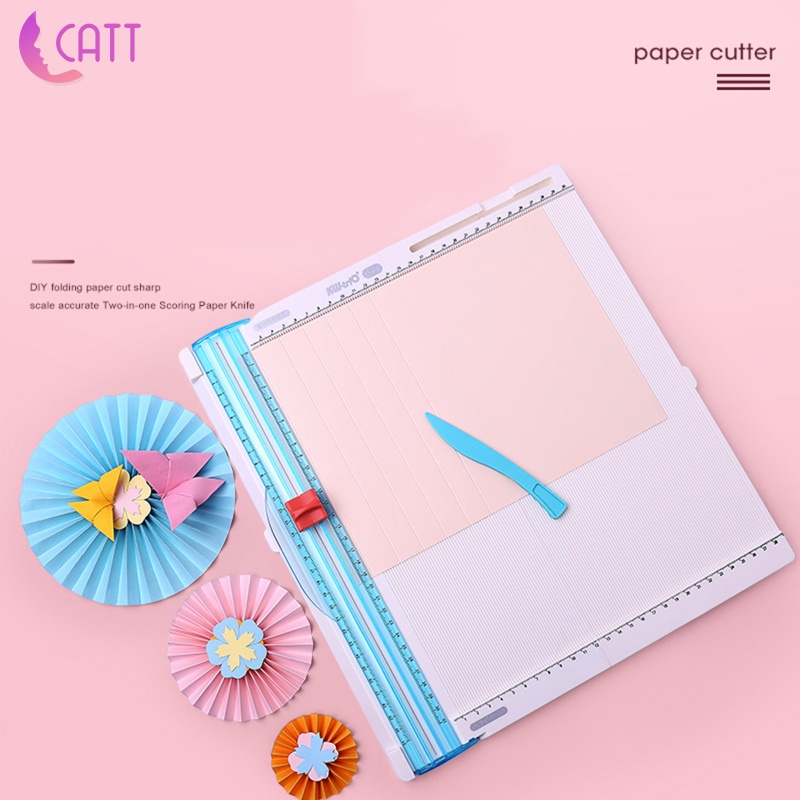 Dụng Cụ Cắt Tỉa Giấy Thủ Công 2 Trong 1 Tiện Dụng