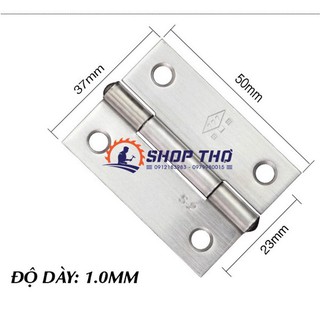 Bản lề lá inox 201 cỡ 2inch (4 cái)