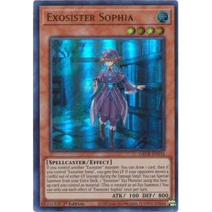 Thẻ bài Yugioh - TCG - Exosister Sophia / GRCR-EN016'