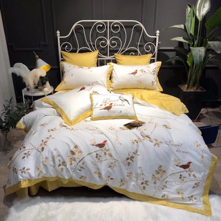 bộ vỏ chăn ga gối lụa satin cao cấp