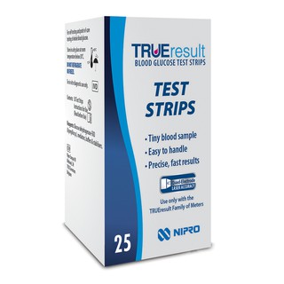 que thử đường huyết true result 25