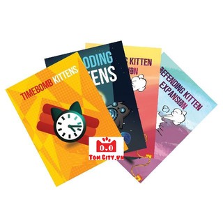 Combo mèo nổ Exploding kittens 4 bản mở rộng