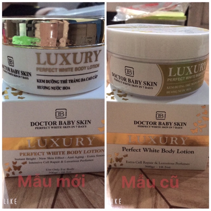 KEM DƯỠNG TRẮNG DA BODY LUXURY DOCTOR BABY SKIN
