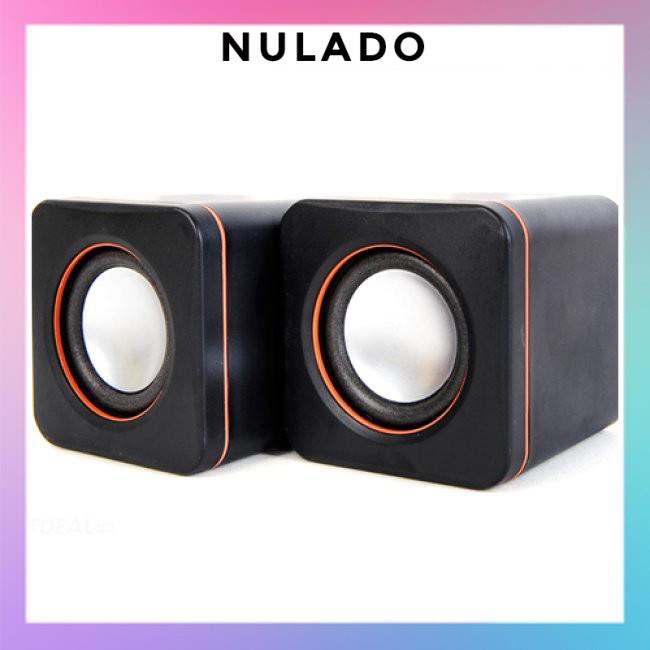 Loa máy tính mini xúc xắc cho laptop , điện thoại , máy nghe nhạc E01A NULADO