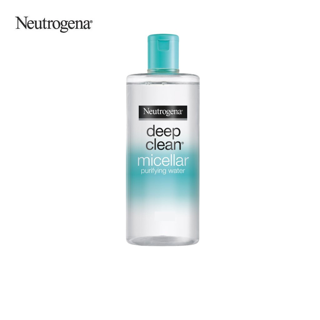 Nước tẩy trang thanh lọc và làm sạch sâu Neutrogena Deep Clean micellar purifying water 400ml - 101016742