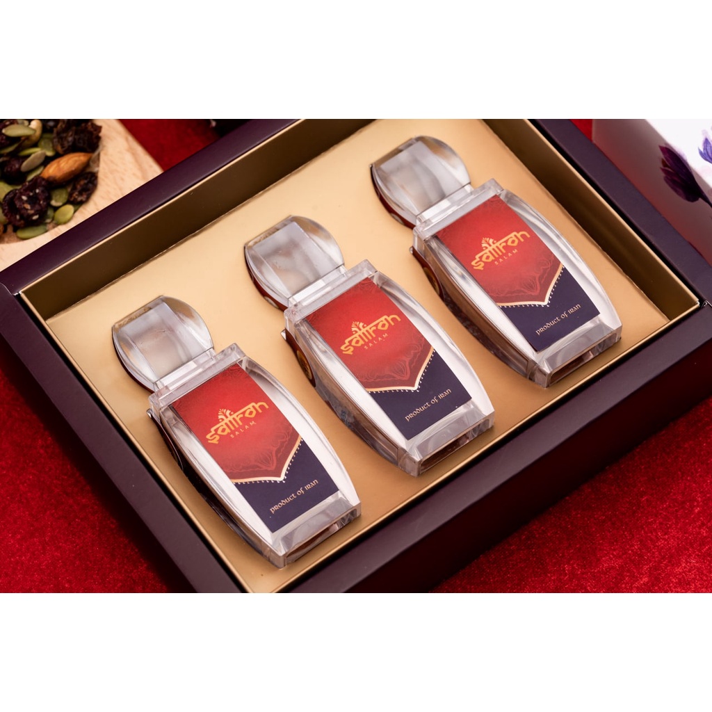 [SET QUÀ] Nhụy Hoa Nghệ Tây SAFFRON SALAM 3Gr được chọn quà