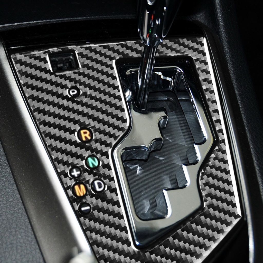 Miếng Dán Bảng Điều Khiển Cần Gạt Số Tự Dính Bằng Sợi Carbon Cho Toyota Corolla 2014-2018