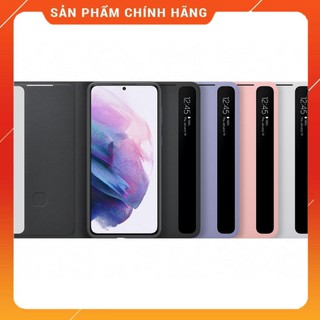 [Mã SKAMCLU9 giảm 10% đơn 100K] Bao da Clear View Kháng Khuẩn Samsung Galaxy S21 - S21 Plus - S21 Ultra 5G chính hãng F
