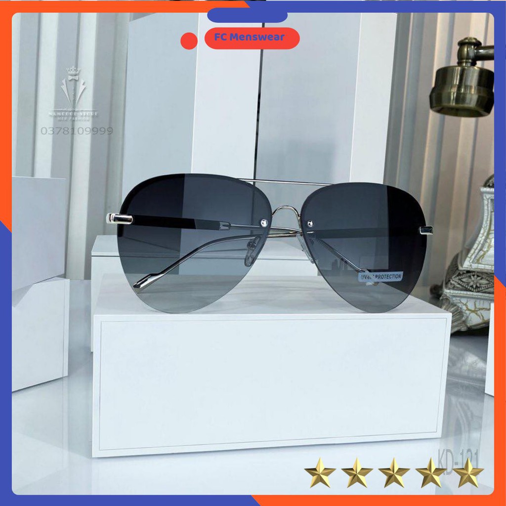 Kính Mắt Nam Nữ 🔴𝑭𝑹𝑬𝑬𝑺𝑯𝑰𝑷🔴Mắt Kính Râm Hàng Unisex - Chống UV400 - Hàng Cao Cấp