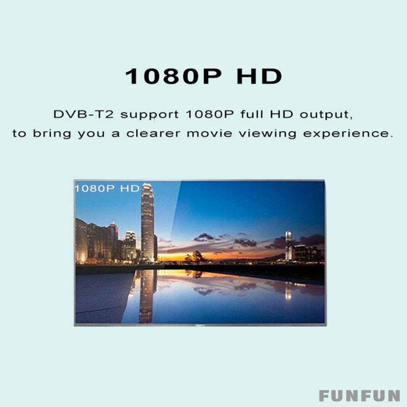 Đầu Thu Tín Hiệu Tv Kỹ Thuật Số Dvb-T2 1080p Chuẩn Châu Âu