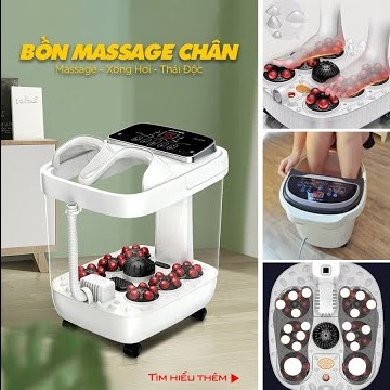 Máy ngâm chân massage hiệu RELAX EOMART xoa bóp bàn chân tự động thêm cân bằng nhiệt bản mới nhất FU202