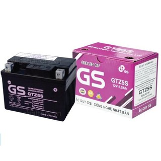 BÌNH ẮC QUY KHÔ GS GTZ5S (12V-3.5AH)