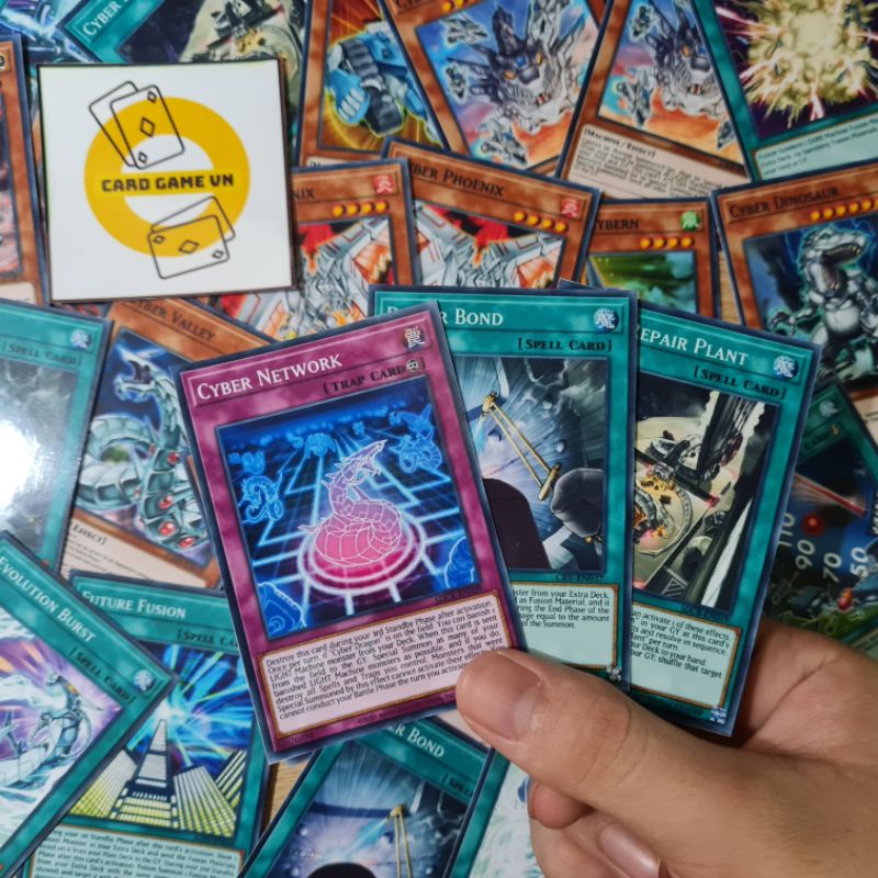 [BÀI IN] Bài YuGiOh - Hộp Thẻ Bài FullBox - Bộ 54 lá bài Cyber Dragon Ultimate Deck của Ryo Marufuji - Card Game VN