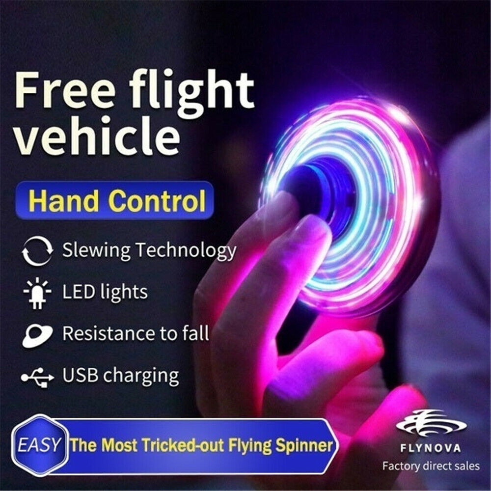 Máy bay UFO mini không người lái điều khiển cảm ứng bằng tay cho bé