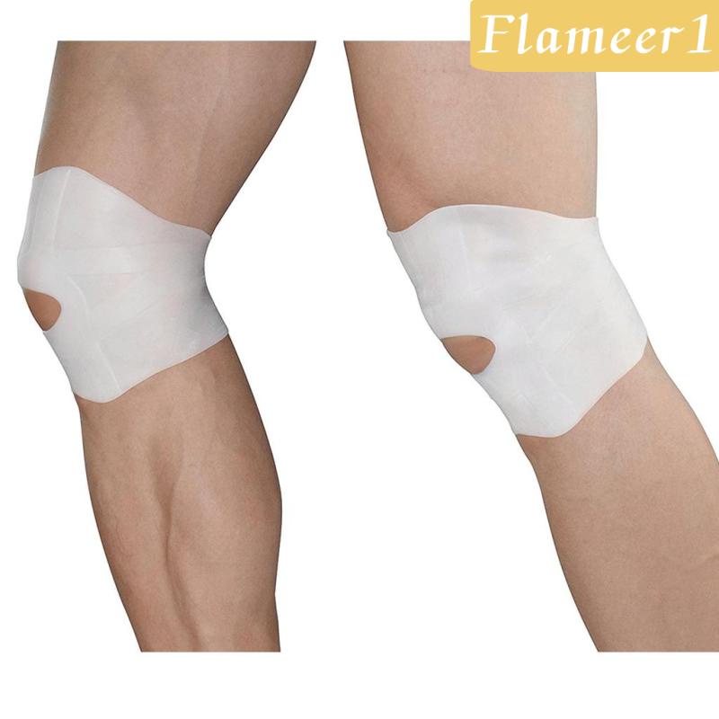Đai Quấn Bảo Vệ Đầu Gối Bằng Silicon Mềm Hỗ Trợ Giảm Đau Khớp Hiệu Quả Flameameer1