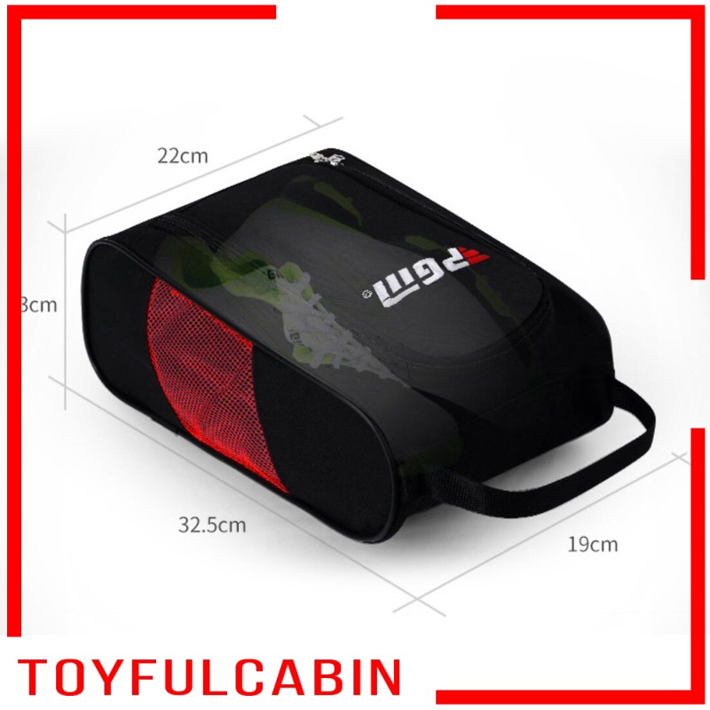 Túi Tote Đựng Giày Đánh Golf Có Khóa Kéo Thông Gió - Quà Tặng Tuyệt Vời Cho Nam Và Nữ