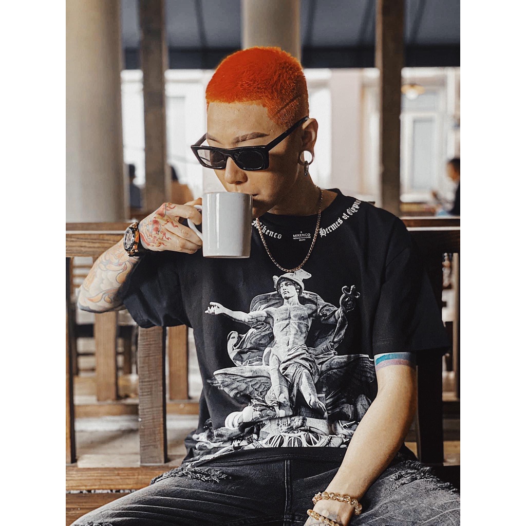 Áo phông ngắn tay chính hãng Mikenco HERMES unisex