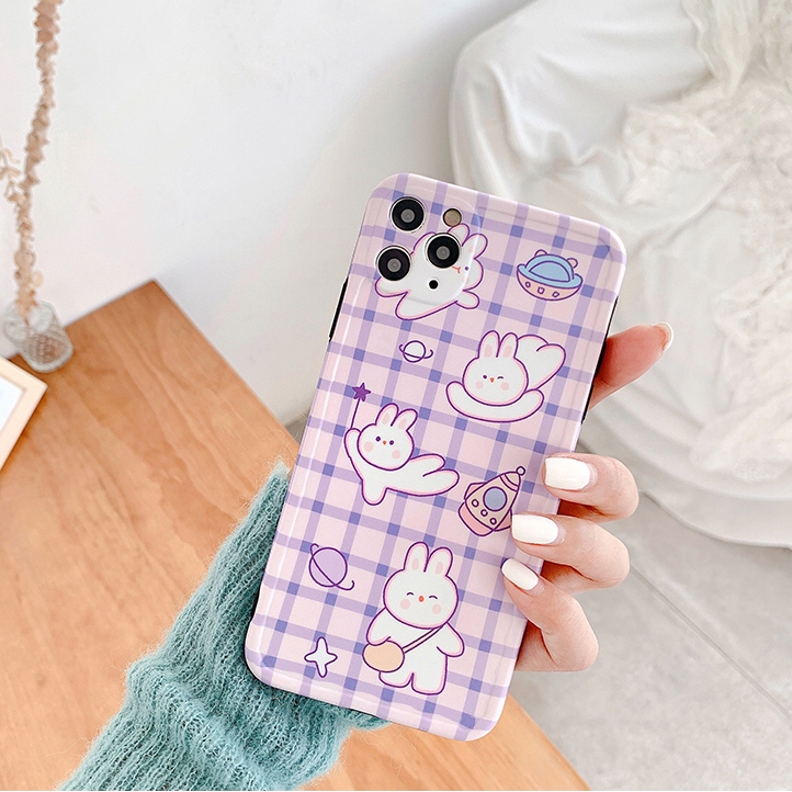 Ốp iphone - Ốp lưng imd new Thỏ trắng happy 6s/6plus/6splus/7/8/7plus/8plus/x/xs/xsmax/11/11promax-Awifi Case U2-18 | BigBuy360 - bigbuy360.vn
