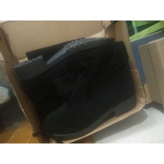 Giày boot nữ cổ cao - Giày bốt nữ - Bốt nữ cổ cao - bốt đế thấp - bốt thời trang