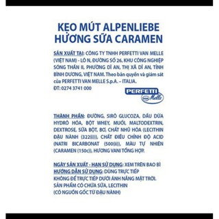 1 cây kẹo mút alpenliebe