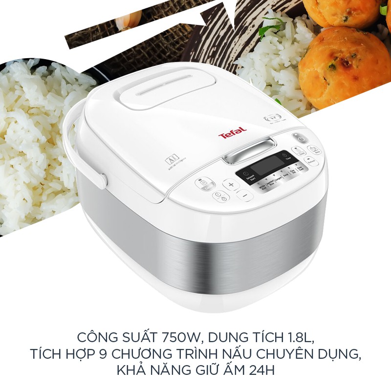 Nồi cơm điện Tefal - RK752168 - Thương hiệu Pháp