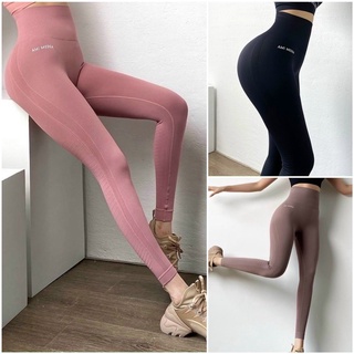 Quần Tập Gym Yoga Nữ, Quần Legging Thể Thao Dệt Kim Ami