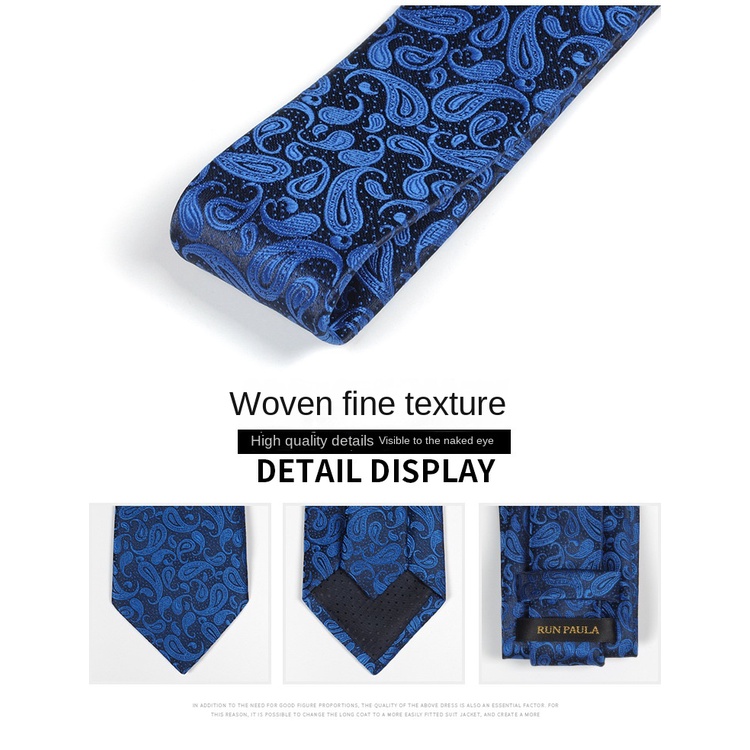 Cà Vạt 8cm Màu Xanh Lá Đậm Họa Tiết Hoa Thời Trang Âu Mỹ Cao Cấp Cho Nam