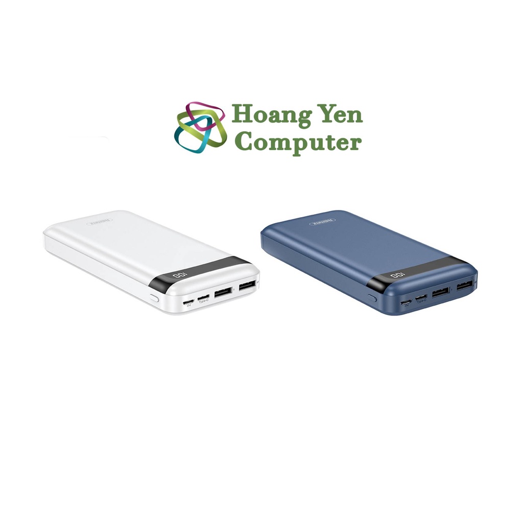 Sạc Dự Phòng Remax RPP-259 20000mAh (Lõi Polymer, 2 Cổng Sạc Vào, 2 Cổng Sạc Ra) - BH 1 Năm - Hoàng Yến Computer