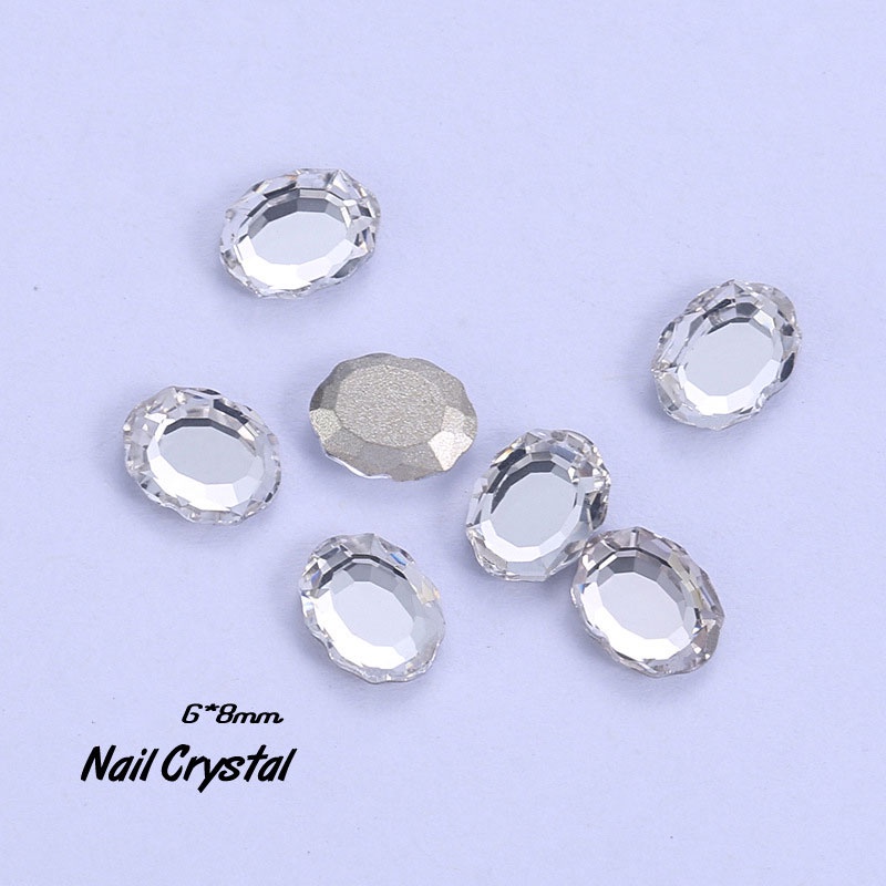 Set 10 Viên Đá 3D Trang Trí Móng Tay Nghệ Thuật