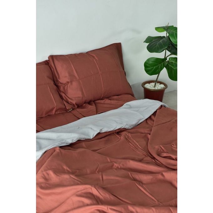 Ga chun/ga trải giường Linen Bamboo - Các mẫu đỏ, hồng