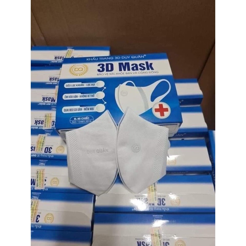 [Mã FAMAYFA2 giảm 10K đơn 50K] khẩu trang 3D mask hộp 50 cái | BigBuy360 - bigbuy360.vn