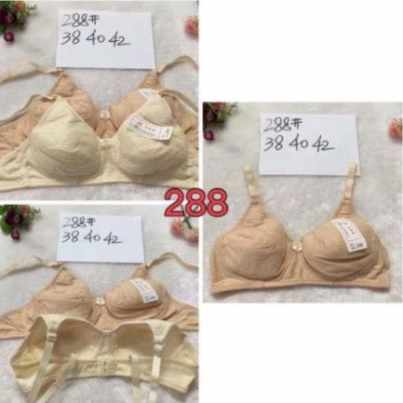 Áo ngực lót nữ mỏng không gọng không mút 288 vải cotton  FROM NHỎ quả nhỏ CUP A mặc ở nhà tập thể thao cho bà bầu bà già | BigBuy360 - bigbuy360.vn