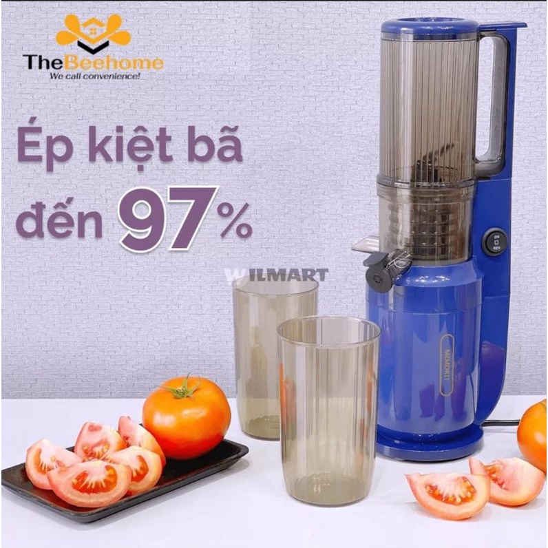 [Mã 156ELHA80K giảm 6% đơn 400K] [BẢO HÀNH 1 ĐỔI 1] Máy Ép Chậm MEMORIT / MOKKOM /DEAWOO/ SeKa Siêu Kiệt Bã Cực Gọn Nhẹ