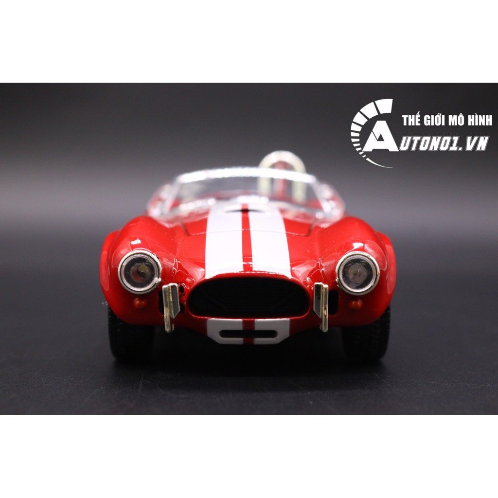 MÔ HÌNH XE SHELBY COBRA RED 1:26 MZ KHÔNG HỘP 1253