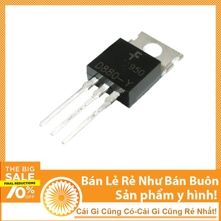 IC công suất D880 TO-220 60V 3A 40W