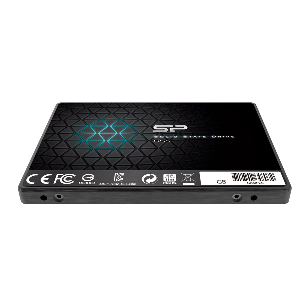 Ổ cứng SSD Silicon Power Slim S55 120GB Sata III 2.5" upto 550MB/s / 420MB/s