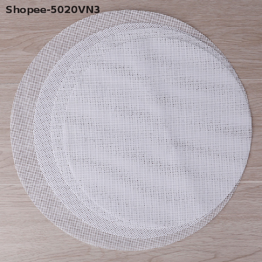 Tấm lưới silicon chống dính hình tròn lót nồi hấp bánh bao tiện lợi