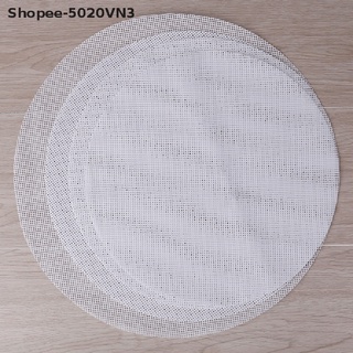 Tấm lưới silicon chống dính hình tròn lót nồi hấp bánh bao tiện lợi