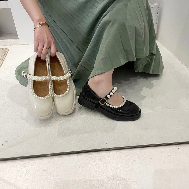 CỐ SẴN - Giày LOLITA HẠT NGỌC hothit phong cách NHẬT BẢN | BigBuy360 - bigbuy360.vn